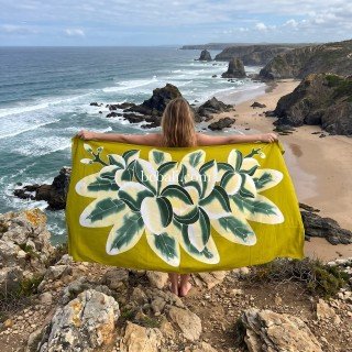 New Pattern Rayon Lava Lava Hand Painted Made in Bali